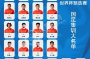 中国男足世界杯球员名单