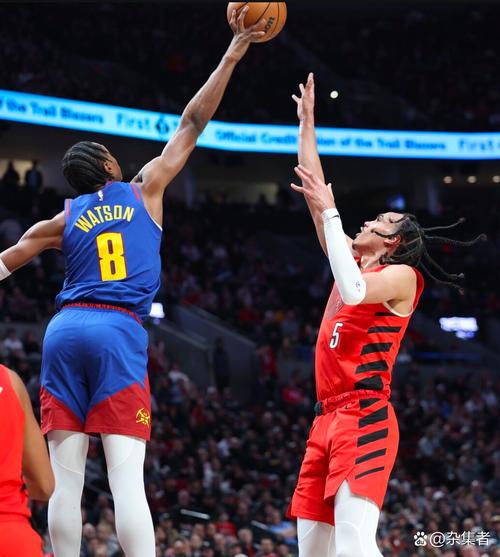 开拓者vs掘金第二场