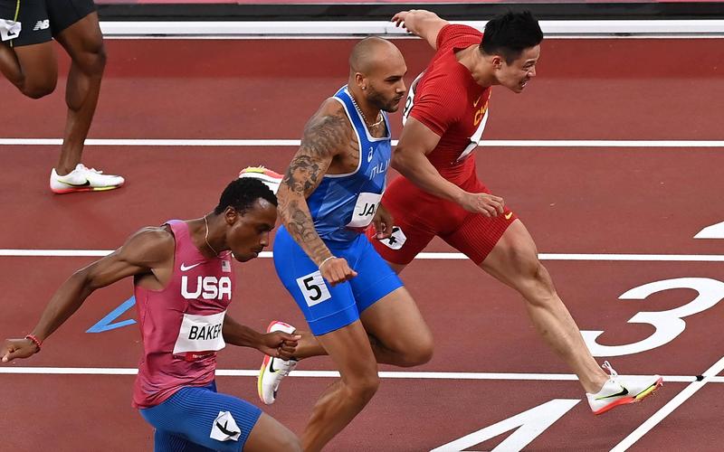 东京奥运会 男子100米短跑决赛