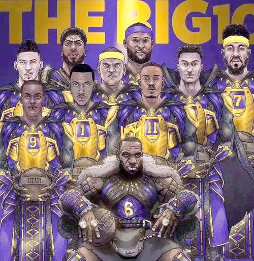 湖人队队员及号码