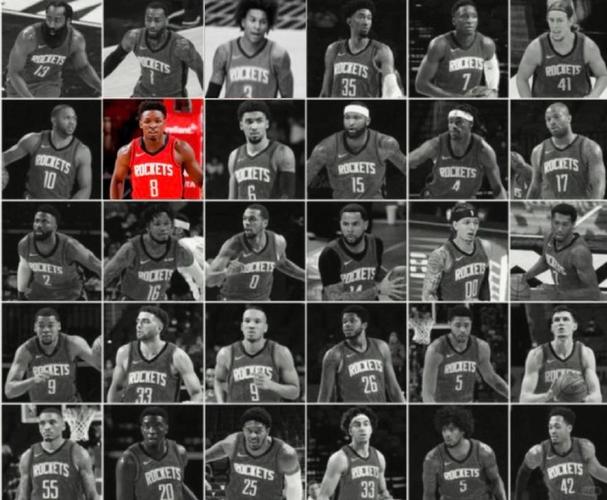 火箭队名单17人