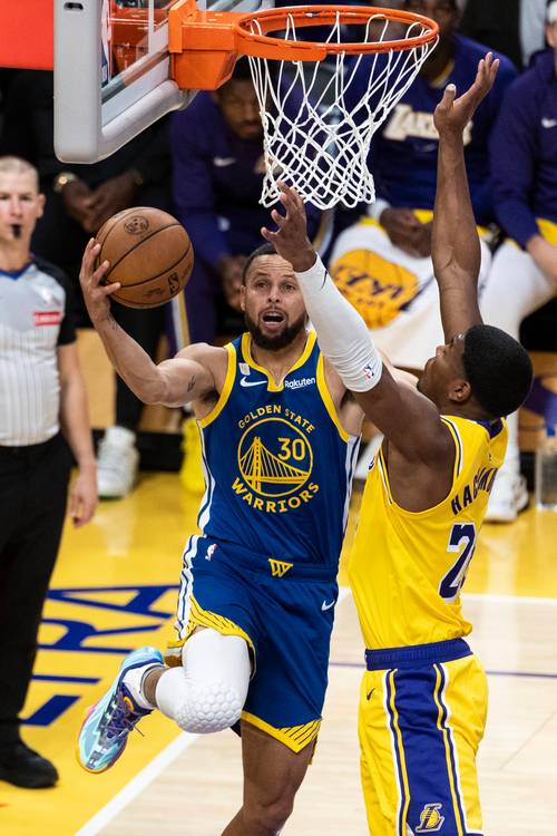 勇士对湖人比赛