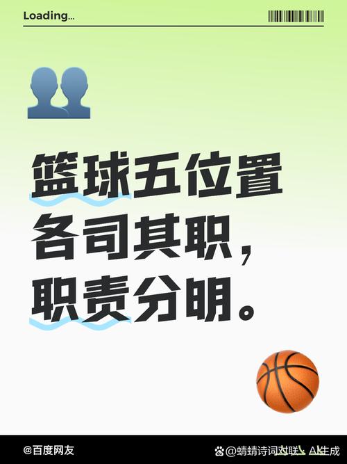 打篮球五大位置