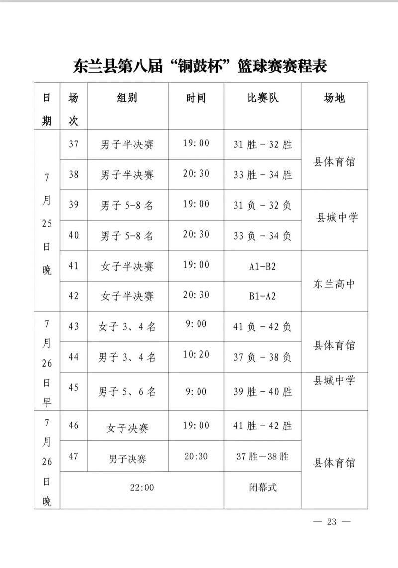 nba赛程表2019-2020常规赛